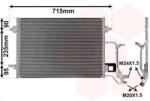 VAN WEZEL Condensator, climatizare VAN WEZEL 03005140 (03005140)