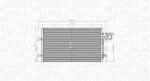 Magneti Marelli Condensator, climatizare MAGNETI MARELLI 350203915000 (350203915000) - automobilus