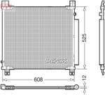 DENSO Condensator, climatizare DENSO DCN50050 (DCN50050) - automobilus