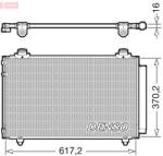 DENSO Condensator, climatizare DENSO DCN50112 (DCN50112)