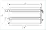 VALEO Condensator, climatizare VALEO 814003 (814003)
