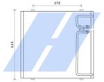 Highway Automotive Condensator, climatizare HIGHWAY AUTOMOTIVE 40109003 (40109003)