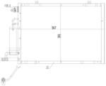 MTR Condensator, climatizare MTR 13054731 (13054731) - automobilus