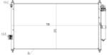 MTR Condensator, climatizare MTR 13054663 (13054663) - automobilus