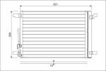 VALEO Condensator, climatizare VALEO 814301 (814301) - automobilus