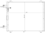 MTR Condensator, climatizare MTR 13054446 (13054446) - automobilus