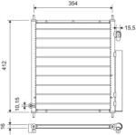 VALEO Condensator, climatizare VALEO 812719 (812719) - automobilus