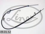 LINEX Cablu, frana de parcare LINEX 09.01. 52 (09.01.52) - automobilus