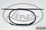 LINEX Cablu, frana de parcare LINEX 14.02. 66 (14.02.66)