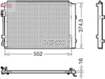 DENSO Condensator, climatizare DENSO DCN41017 (DCN41017)