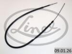 LINEX Cablu, frana de parcare LINEX 09.01. 26 (09.01.26) - automobilus