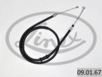 LINEX Cablu, frana de parcare LINEX 09.01. 67 (09.01.67) - automobilus