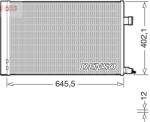 DENSO Condensator, climatizare DENSO DCN11009 (DCN11009)