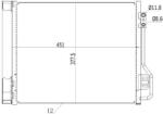 MTR Condensator, climatizare MTR 13054351 (13054351) - automobilus