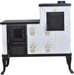 eSemineu Premium Terracotta Boot Type White/Painted with Glass Door 10kW right