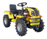 ProGarden Minitractor ProGARDEN Campo T18 V25.1 4x4, 18CP, benzina, hidraulica fata-spate, roti 6.00-12 cu freza tractata, plug si seceratoare cereale (4560000103PFPS)