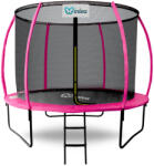 INLEA ULTIMATE Jump Trambulin belső védőhálóval 250 cm IN01-0007PINK - rózsaszín (IN01-0007) - inlea
