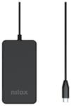 Nilox NXPDCGAN65W Laptop töltő, USB-C, GaN, 65 W (NXPDCGAN65W)