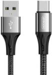 JOYROOM USB - USB Type C kábel 3A 0.2m (fekete)