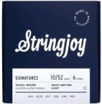 Stringjoy SJ-HVY10 Signature Series Nickel Wound Heavy Bottom Light 10-52