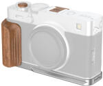 SmallRig 5984 L-Shaped Mount Plate with Wooden Handle for Fujifilm X-E5 (Rosewood, Silver) (5984)