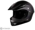 FORCE Downhill Junior gyerek sisak, fekete (S-M (54-58 cm))