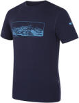 Zulu Bambus Alpine 210 Short férfi póló M / sötétkék