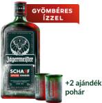 Jägermeister Scharf likőr 1L 33% +2db ajándék pohár