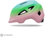 Giro Scamp II gyerek sisak, matt light pink/green fade (S (49-53 cm))