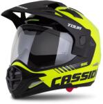 Cassida Sisak Tour 2, 0 Dual, sárga fluo/fekete/fekete matt 2025, méret L (M140-2195-L)