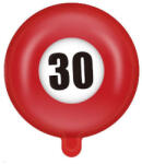  Héliumos Lufik - Piros - 30 db - 45 cm (09196)