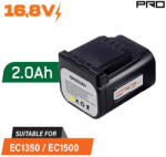 NAKAYAMA akkumulátor 16, 8V, 2, 0Ah az EC1500 láncfűrészhez / EC1350 metszőollóhoz (EC1501)