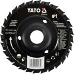 TOYA Ráspolyos vágótárcsa fogazott 125mm (YT-59174)