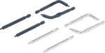 BGS technic 4 pár pót fej a BGS 8831 állítható, külső belső Seeger gyűrű fogóhoz (BGS 8831-2) (8831-2) - elefantszerszam