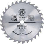 BGS technic Karbid hegyű körfűrész tárcsa, 300 x 30 x 3.2 mm, 30 fogú (BGS 3955) (3955)