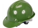  VOREL Munkavédelmi sisak zöld HDPE (VO-74176) (74176)