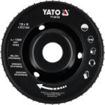 TOYA Rotációs ráspoly fűrésztárcsa ( fa-gipszkarton reszelő korong ) sarokcsiszolóra 115 mm (YT-59150) (YT-59150)