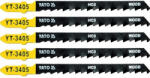 TOYA Dekopírfűrészlap T6TPI favágásra 5db/cs (tiszta vágás) (YT-3405) (YT-3405)