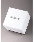 Lorus férfi automata karóra, 42 mm, fekete számlap, bőrszíj