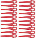TOYA Nylon vágókés készlet szegélynyíróhoz - 20 darabos, 9 cm (műanyag) (YT-85016) (YT-85016)