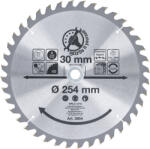 BGS technic Karbid hegyű körfűrész tárcsa, 254 x 30 x 3.2 mm, 40 fogú (BGS 3954) (3954)