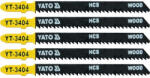 TOYA Dekopírfűrészlap T10TPI favágásra 5db/cs (tiszta vágás) (YT-3404) (YT-3404)