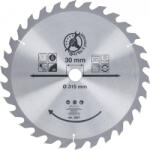 BGS technic Karbid hegyű körfűrész tárcsa, 315 x 30 x 3.0 mm, 30 fogú (BGS 3957) (3957)