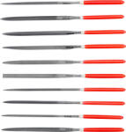 TOYA Tűreszelő készlet 10 részes 4 x 160 mm (YT-6164) (YT-6164)
