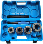 BORMANN Pro 1/2"-3/4"-1"-1/4" Csőmenetmetsző racsnis szerszámkészletek, 2 külső rúd, 4 db (BHT7826)