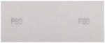 GRAPHITE Csiszolóháló fehér 115x280mm, fa, fém, műanyag, űveg, gipszkarton csiszoláshoz, P80 (58T141) (58T141)