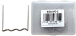 BGS technic U-alakú műanyagelem tűzőkapocs, 0.8mm, 100 darab, BGS 873 műanyag javító készlethez (BGS 873-2) (873-2) - elefantszerszam
