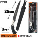 NAKAYAMA metszőfűrész, Japán gyártás, 250mm-8TPI 1, 0mm (SSF320) (SSF320)