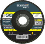Bormann vágókorong db ''thunder-cut" inox φ125x22 #60 (BHT2008) (BHT2008) - elefantszerszam