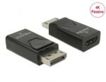 Delock Displayport 1.2 male to HDMI female 4K passzív átalakító, fekete (66234)